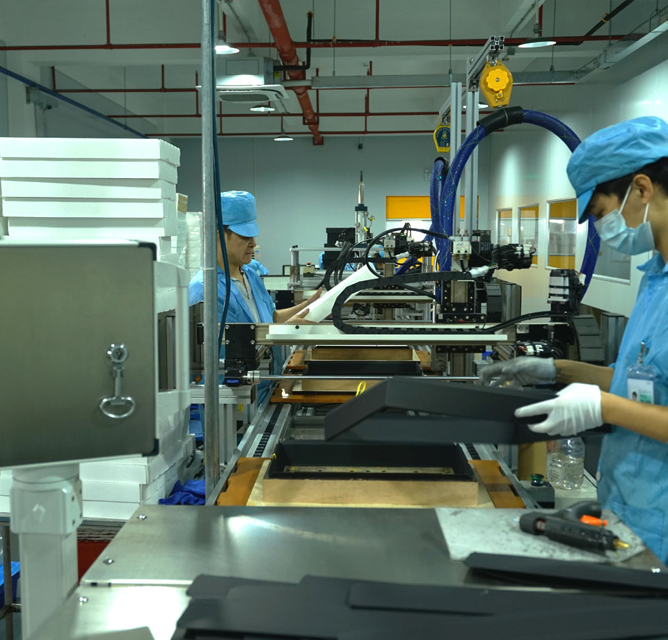 自動化濾網車間